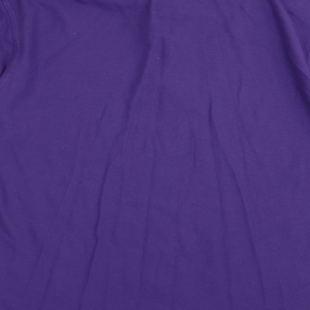 alsico Mens Purple Polo Size M