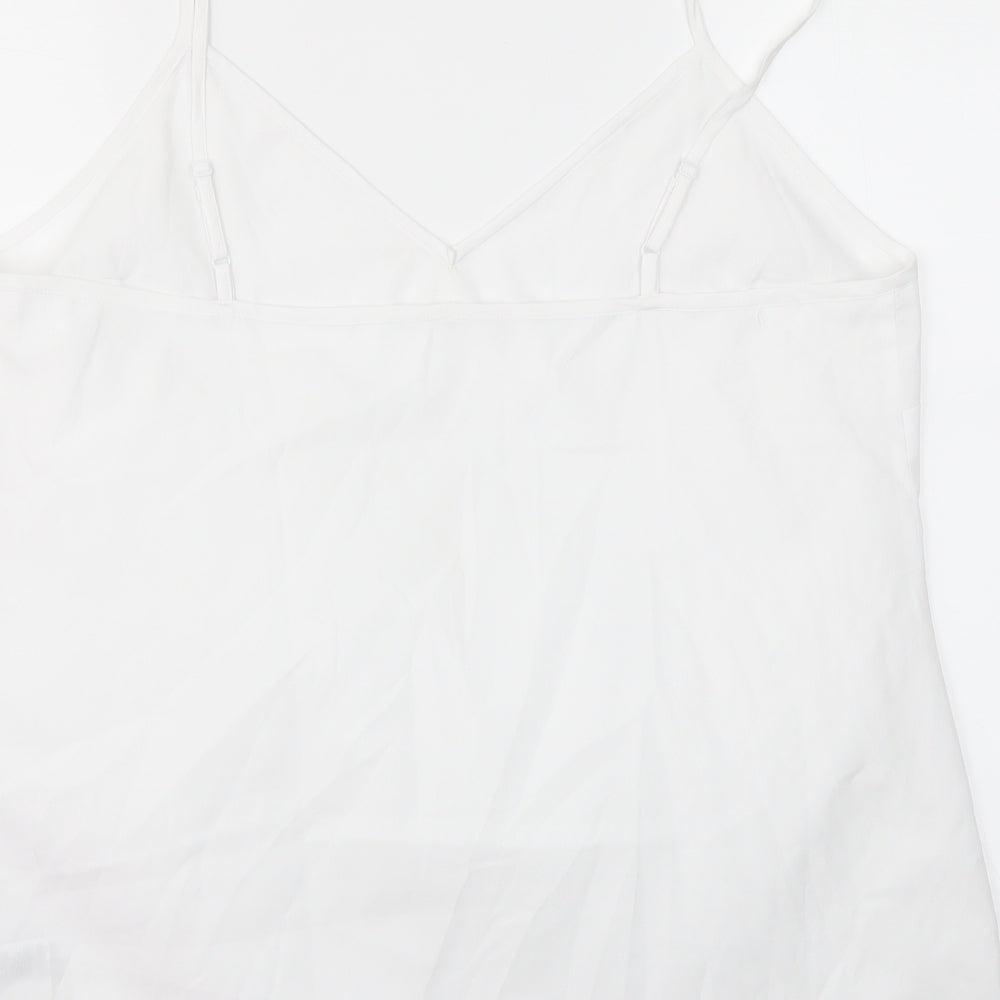 Womens UK Size 18 ASOS White Basic Blouse