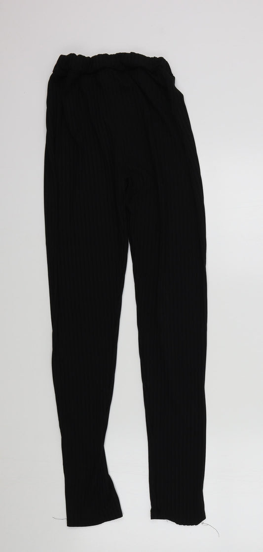 Womens UK Size M Preworn Jegging Black Leggings