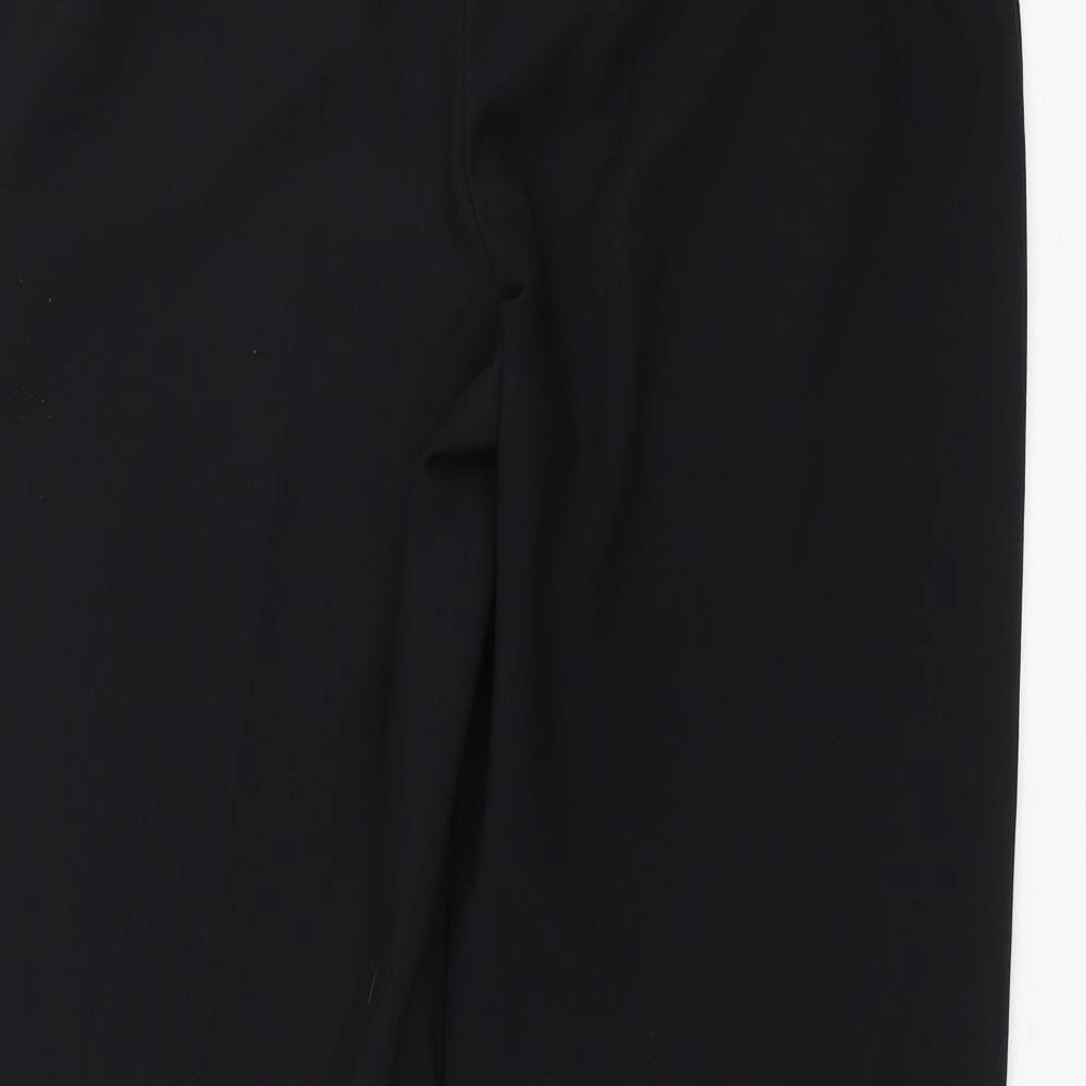 George Womens Black Trousers Size 16 L27 in