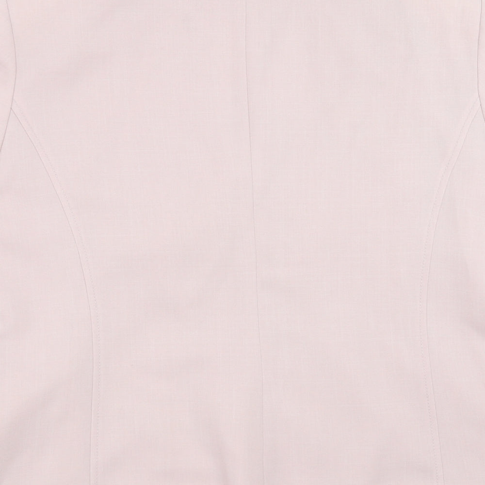 BHS Womens Pink Jacket Suit Jacket Size 16