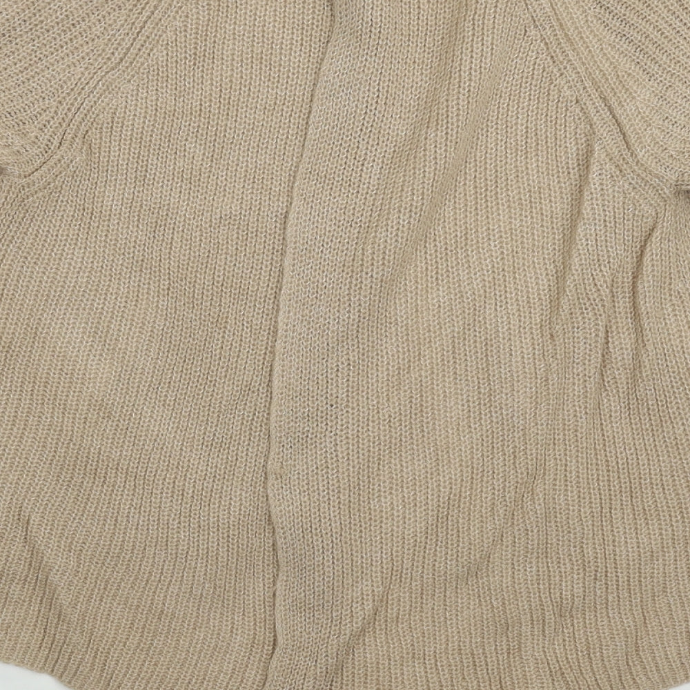 Womens UK Size 12 Marks and Spencer Beige Pullover Jumper