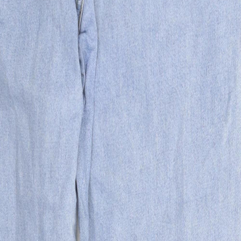 Denim & Co. Womens Blue Denim Skinny Jeans Size 10 L29 in