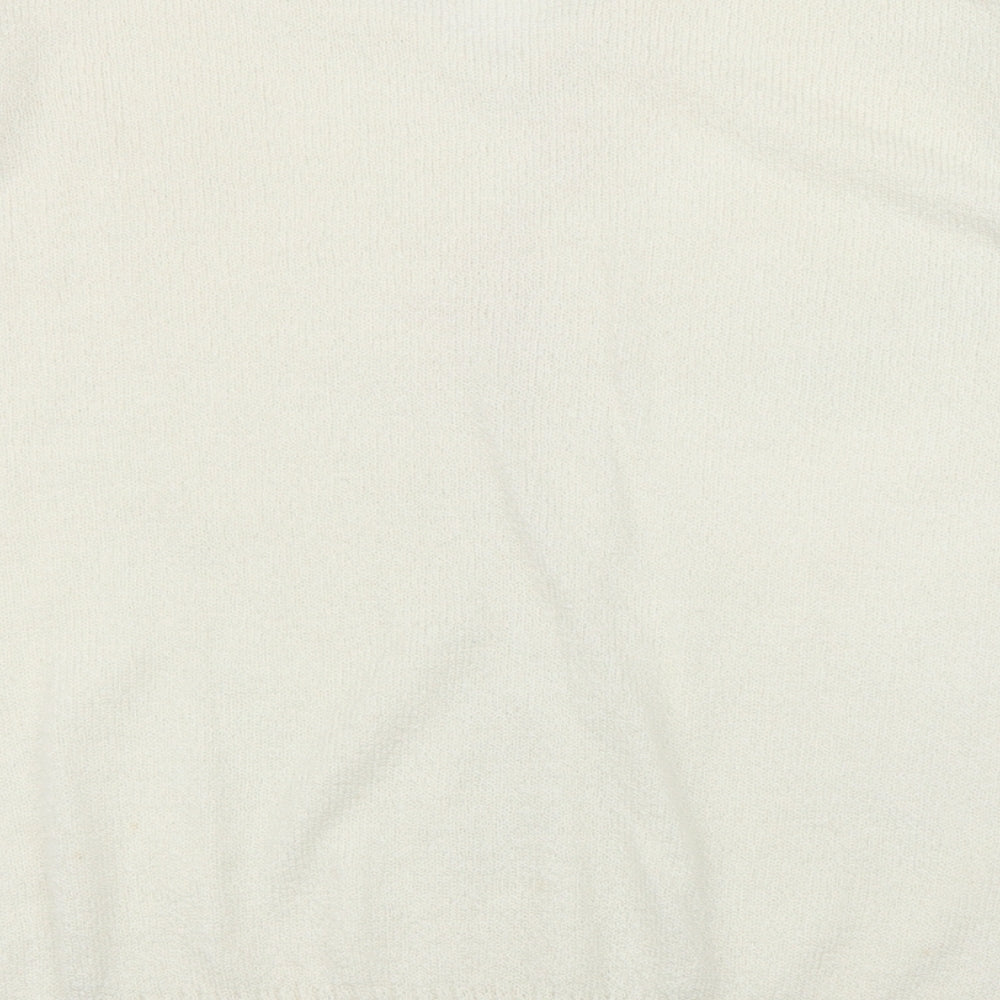 EWM Womens White Basic Blouse Size 18