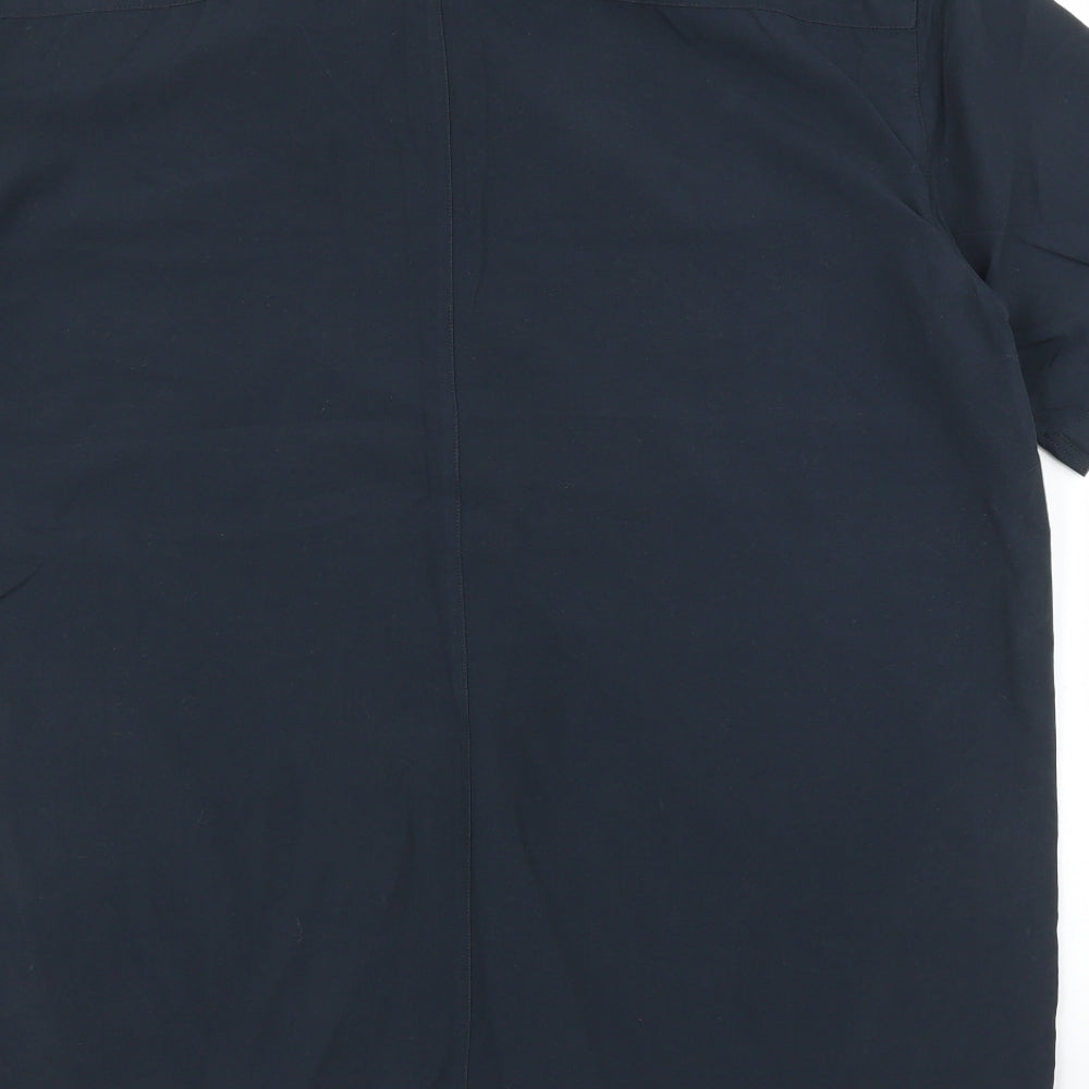 Red Herring Mens Blue Button-Up Size L