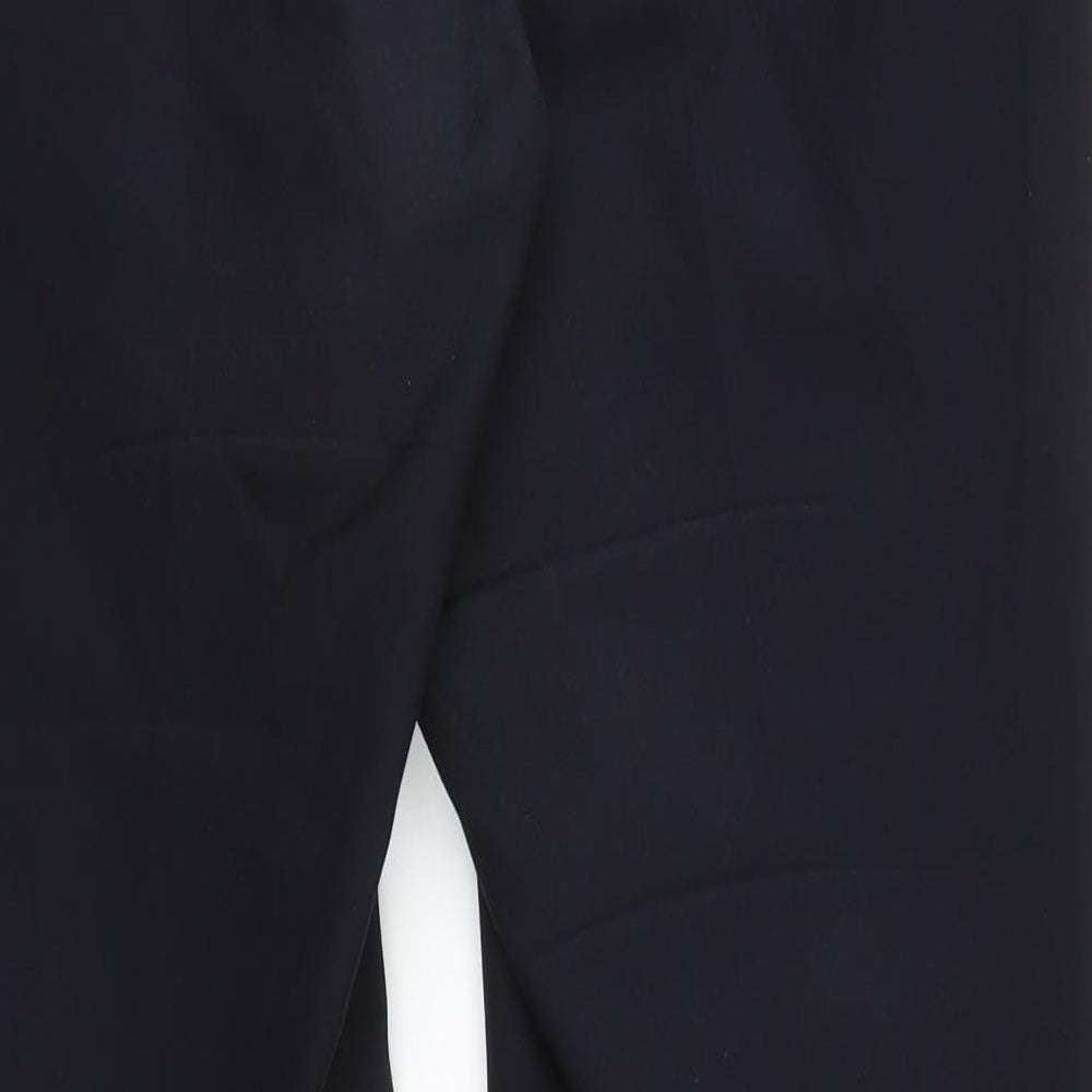 Mens UK Size 34 in M&S Regular Fit Blue Trousers