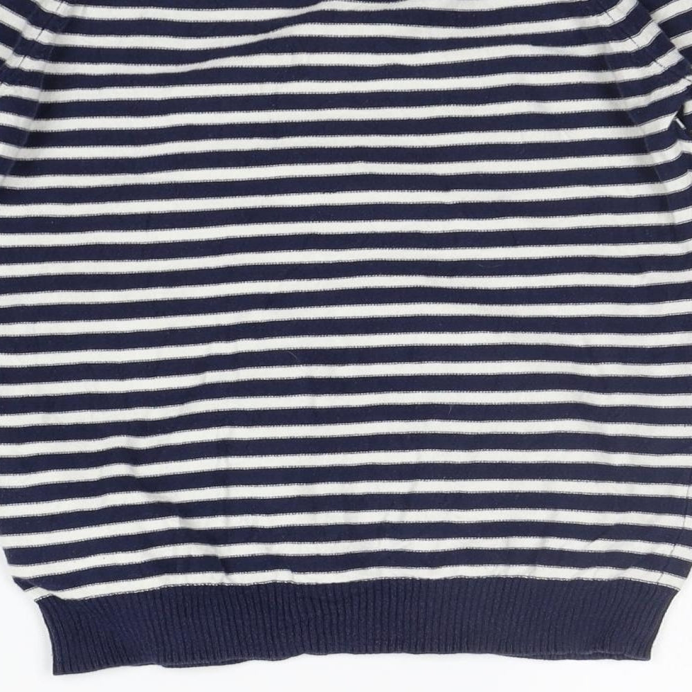Womens UK Size 8 Divided Blue Pullover Jumper