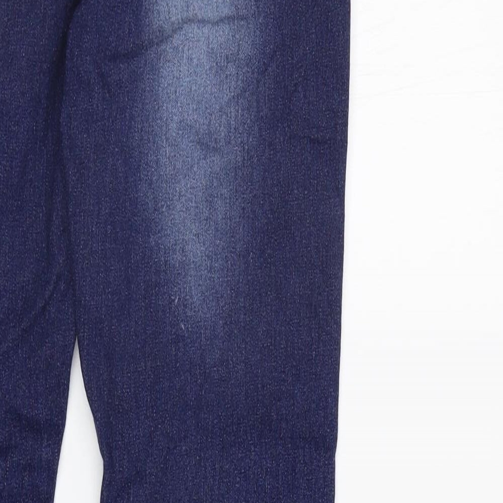 SheIn Womens Blue Straight Jeans Size 26 in L26 in