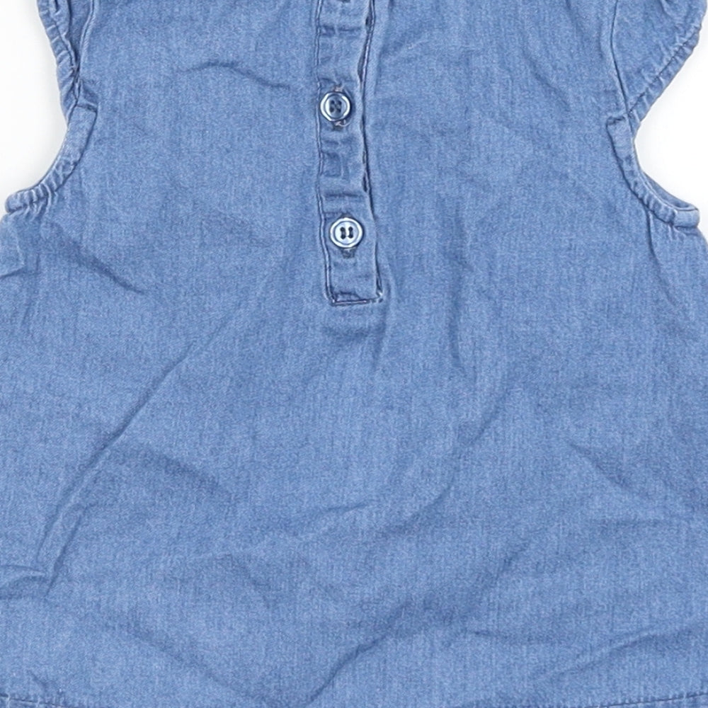 George Baby Blue A-Line Size 3-6 Months