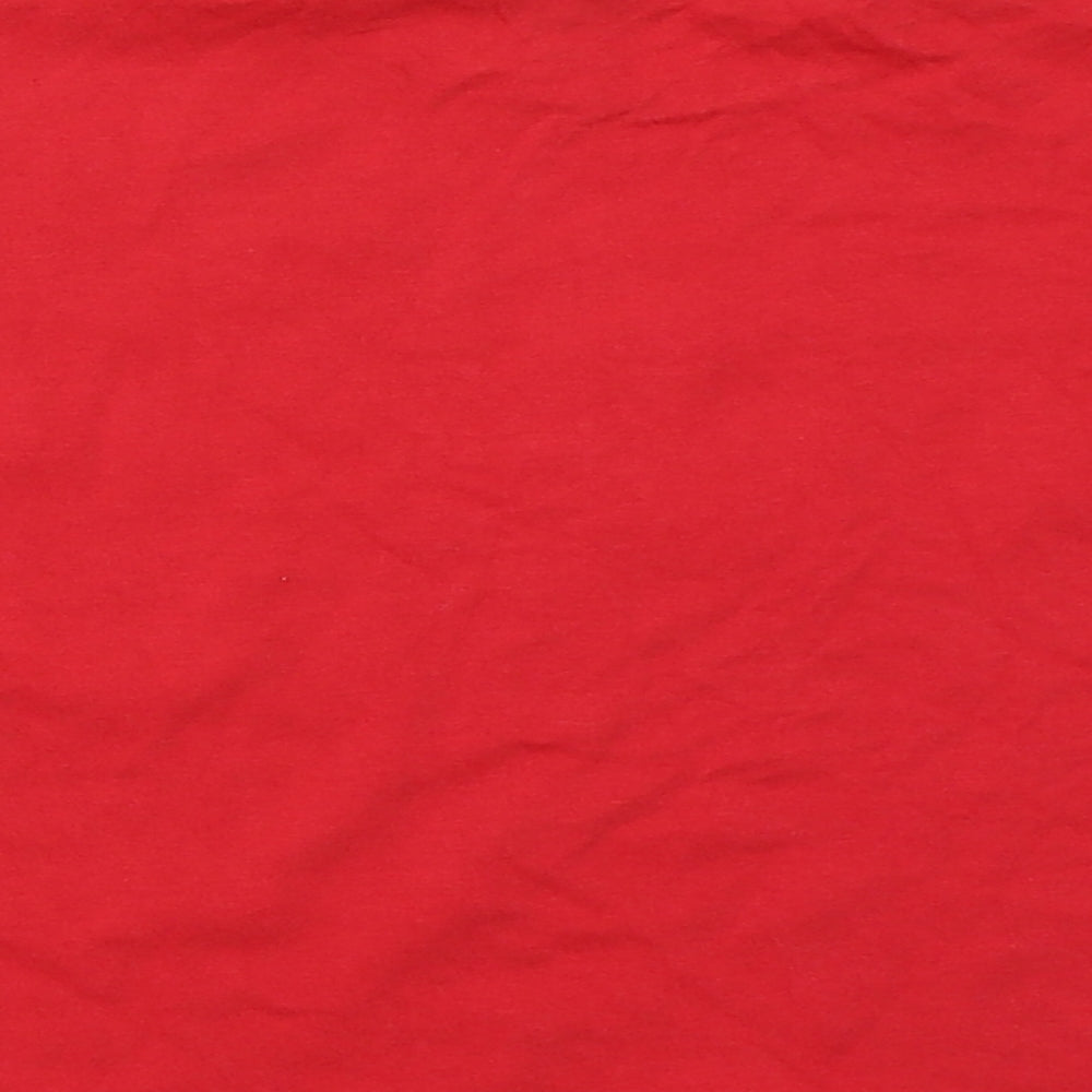 New Look Girls Red Cropped T-Shirt Size 10-11 Years