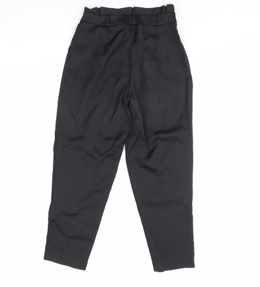 New Look Womens Black Dress Pants Trousers Size 8 L28 in