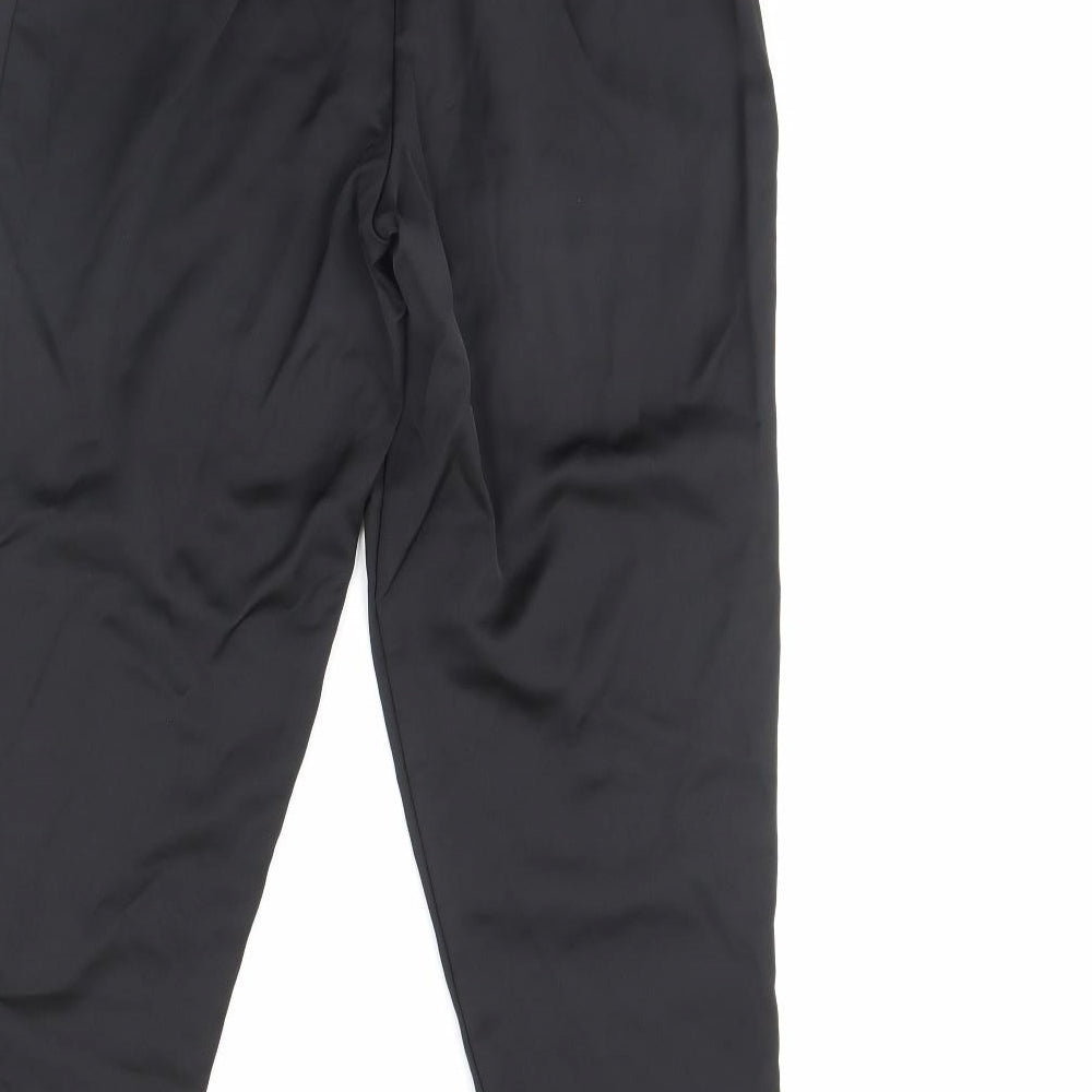 New Look Womens Black Dress Pants Trousers Size 8 L28 in
