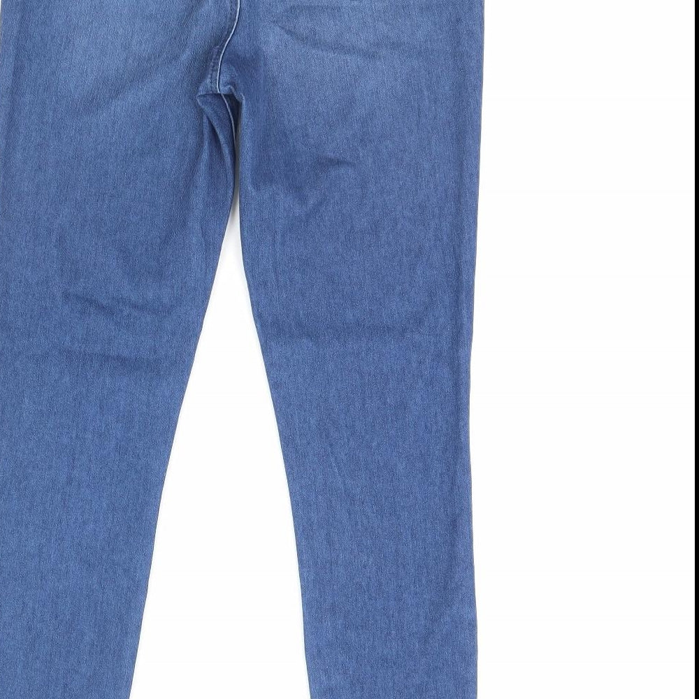 Womens UK Size 30 in Preworn Regular Fit Skinny Blue Jeans