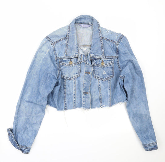 Womens UK Size M Avenue Blue Jacket