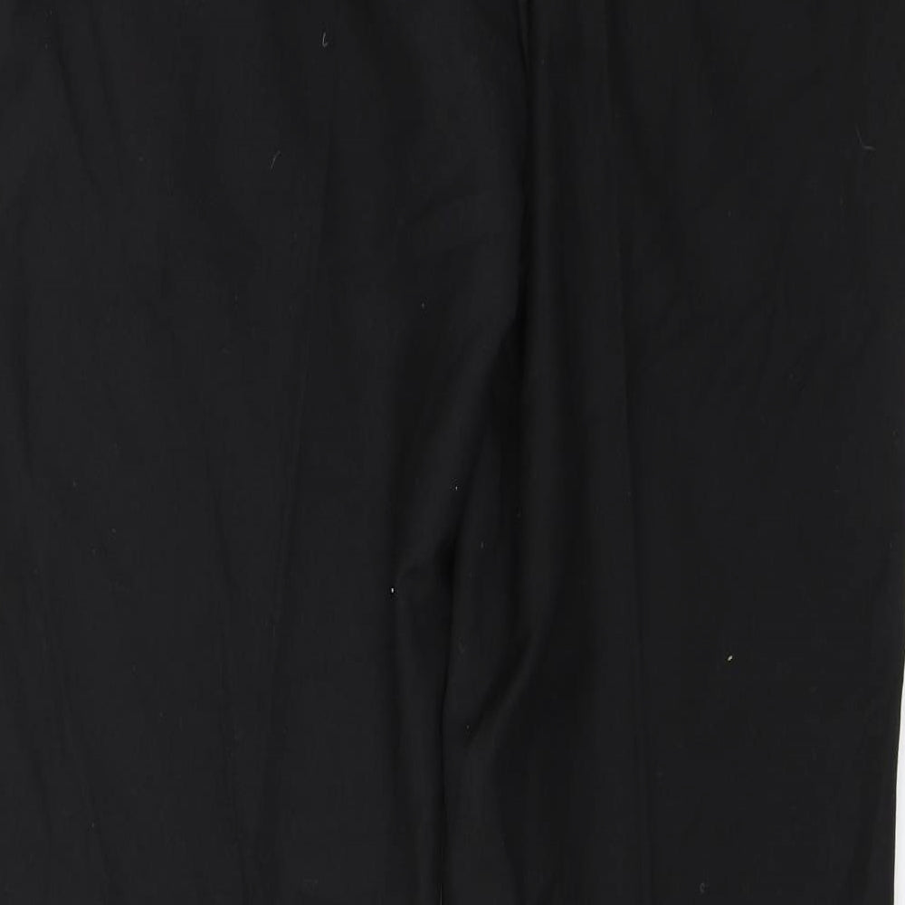 Taylor & Wright Mens Black Dress Pants Trousers Size 32 in L26 in