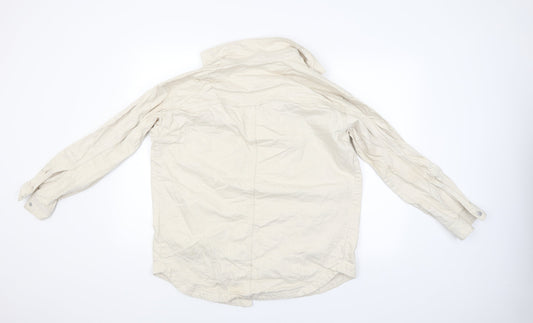Womens UK Size S Divided Beige Jacket