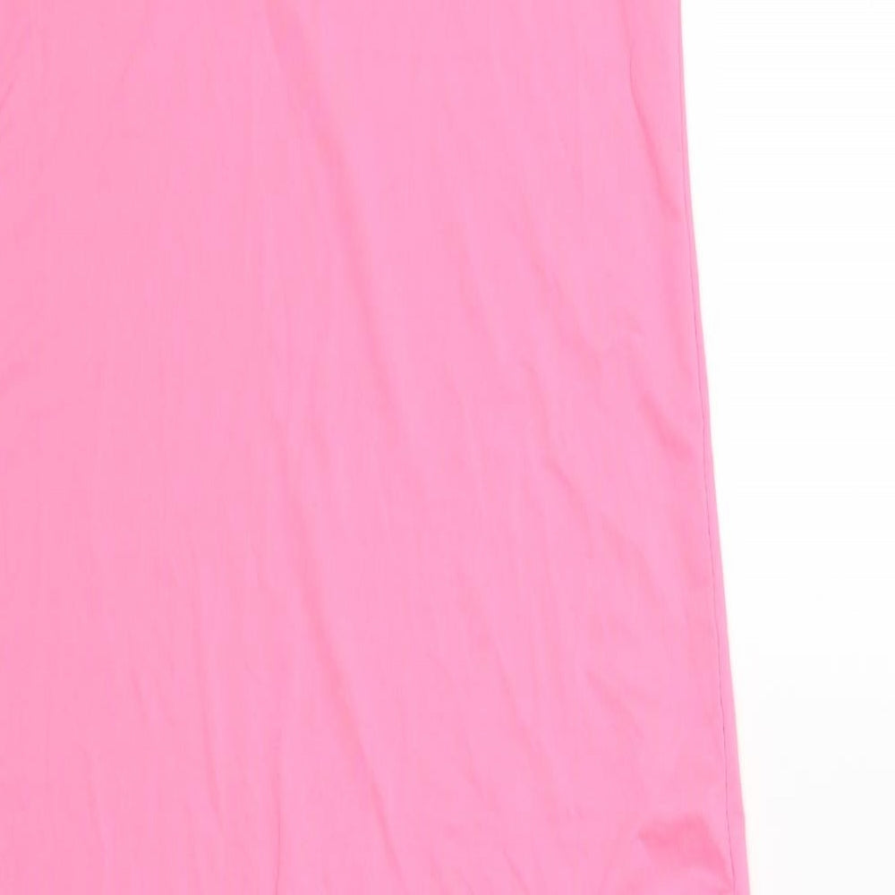 Preworn Womens Pink Tank Dress Size M