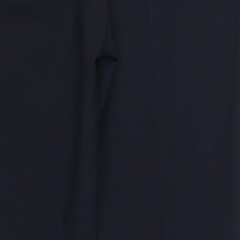 Womens UK Size 12 F&F Regular Fit Blue Trousers