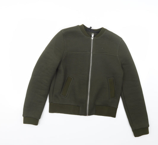 Womens UK Size 8 Topshop Green Jacket