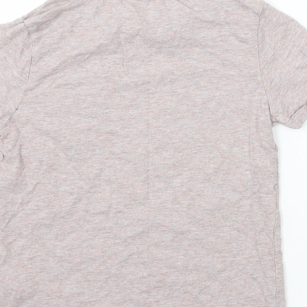 M&S Girls Pink Jersey Basic T-Shirt Size 7-8 Years