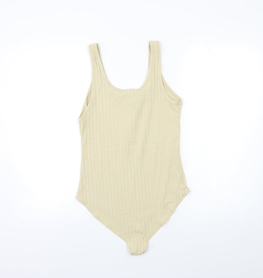 FOREVER 21 Womens Beige Basic Tank Size S