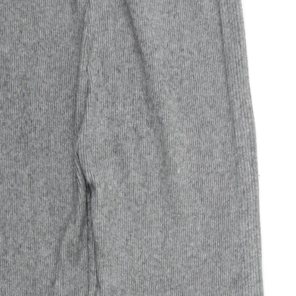 F&F Womens Grey Trousers Size 12 L28 in