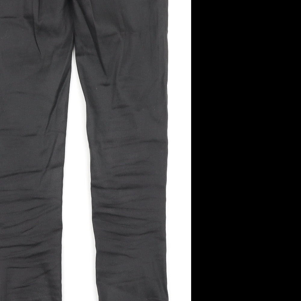 Womens UK Size 28 in Selected Regular Fit Skinny Black Jeans