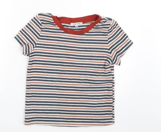 Womens UK Size 10 Glamorous Multicoloured T-Shirt