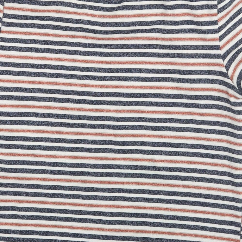 Glamorous Womens Multicoloured Striped T-Shirt Size 10