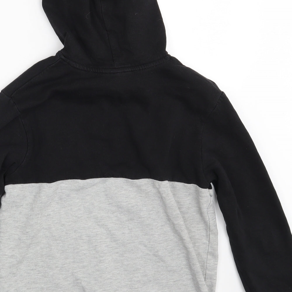 H&M Girls Grey Pullover Hoodie Size 12-13 Years