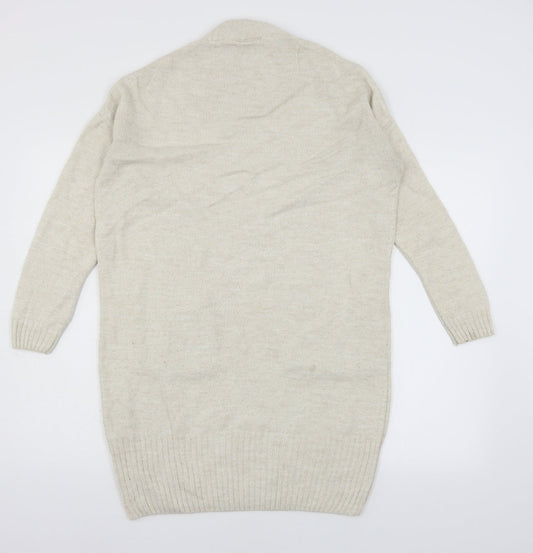 Womens UK Size 6 Miss Selfridge Ivory Pullover Jumper