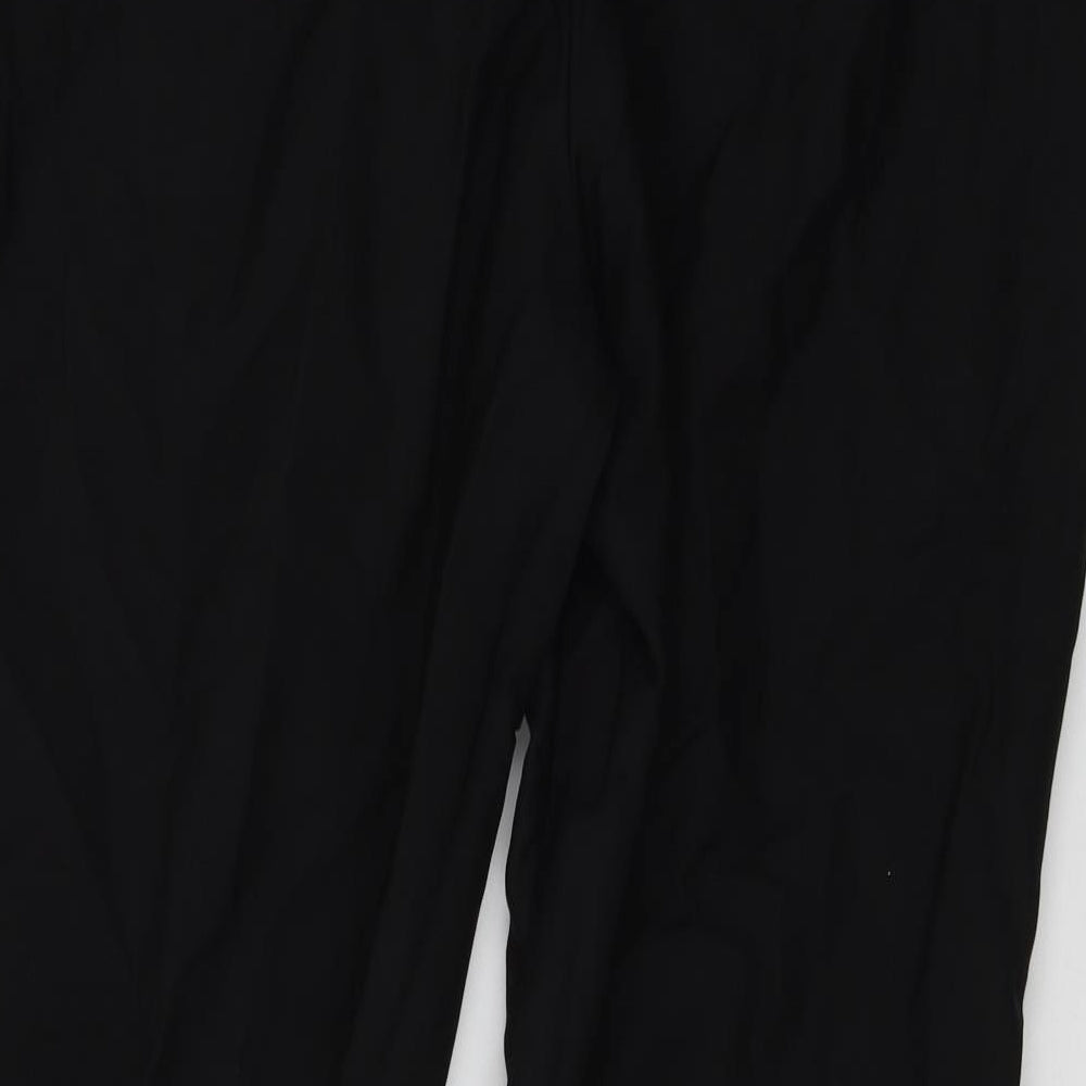 Womens UK Size 18 Atmosphere Regular Fit Black Trousers
