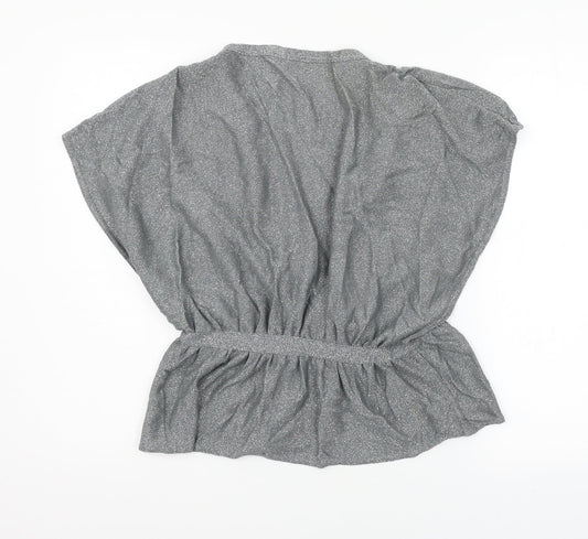 George Womens Grey Knit Cardigan Jumper Size 12