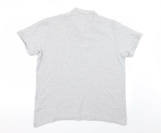 Easy Mens Grey Polo Size XL