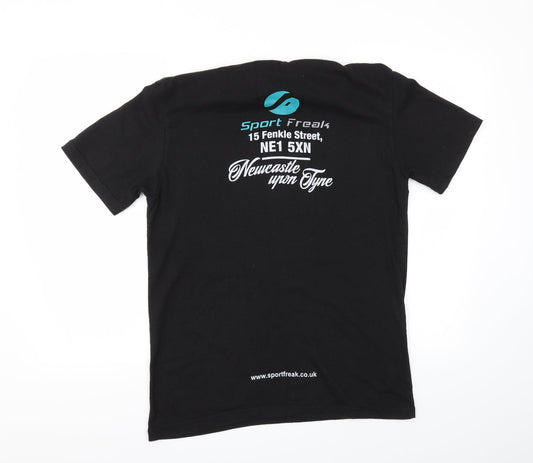 Preworn Mens Black T-Shirt Size L