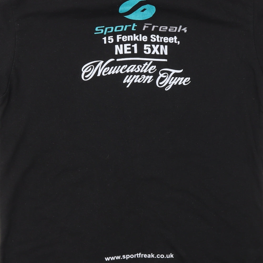 Preworn Mens Black T-Shirt Size L