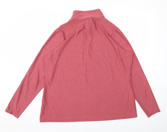 Womens UK Size XL Matalan Pink Pullover Jumper