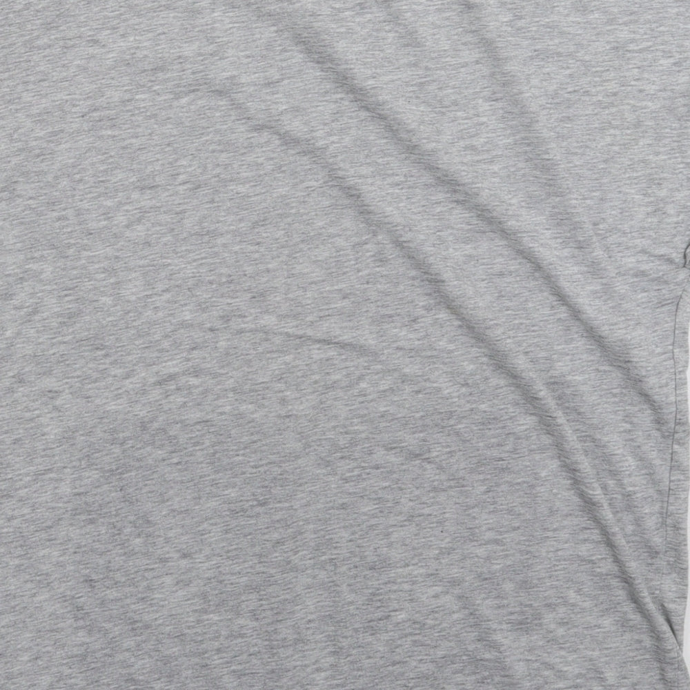 Womens UK Size XS Reebok Grey Basic T-Shirt