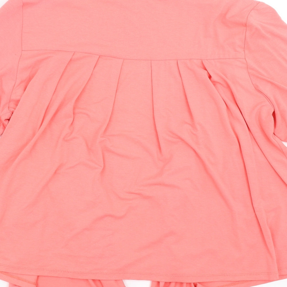 Womens UK Size M Anna Rose Pink Cardigan Jumper