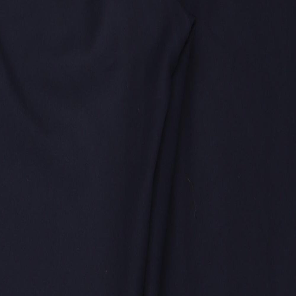 Womens UK Size 10 Marks and Spencer Regular Fit Blue Trousers