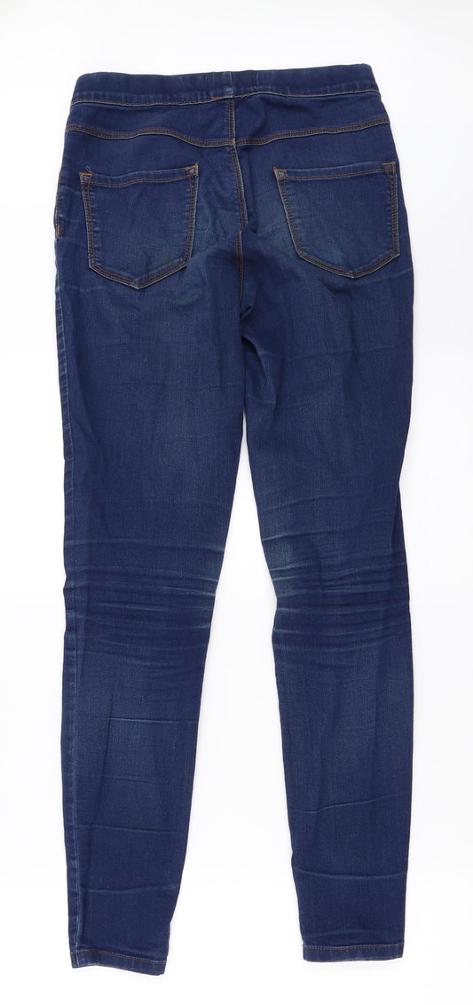 George Womens Blue Denim Jegging Jeans Size 8 L29 in