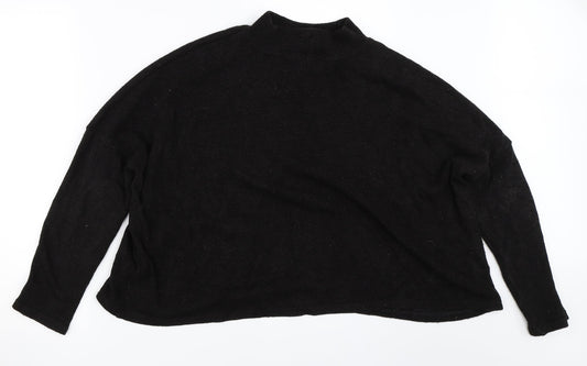 Womens UK Size M H&M Black Pullover Jumper