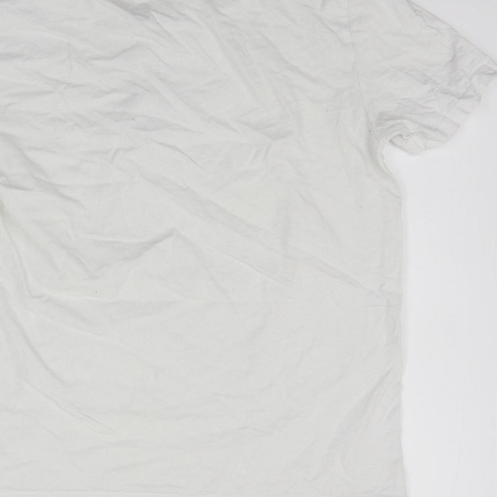 Primark Womens White Basic T-Shirt Size XS - washable mark