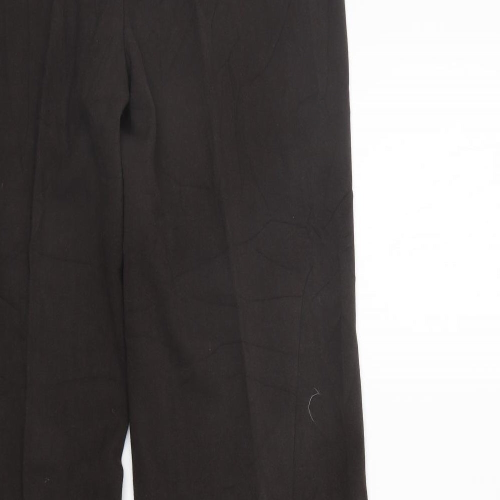 Papaya Womens Brown Trousers Size 10 L29 in