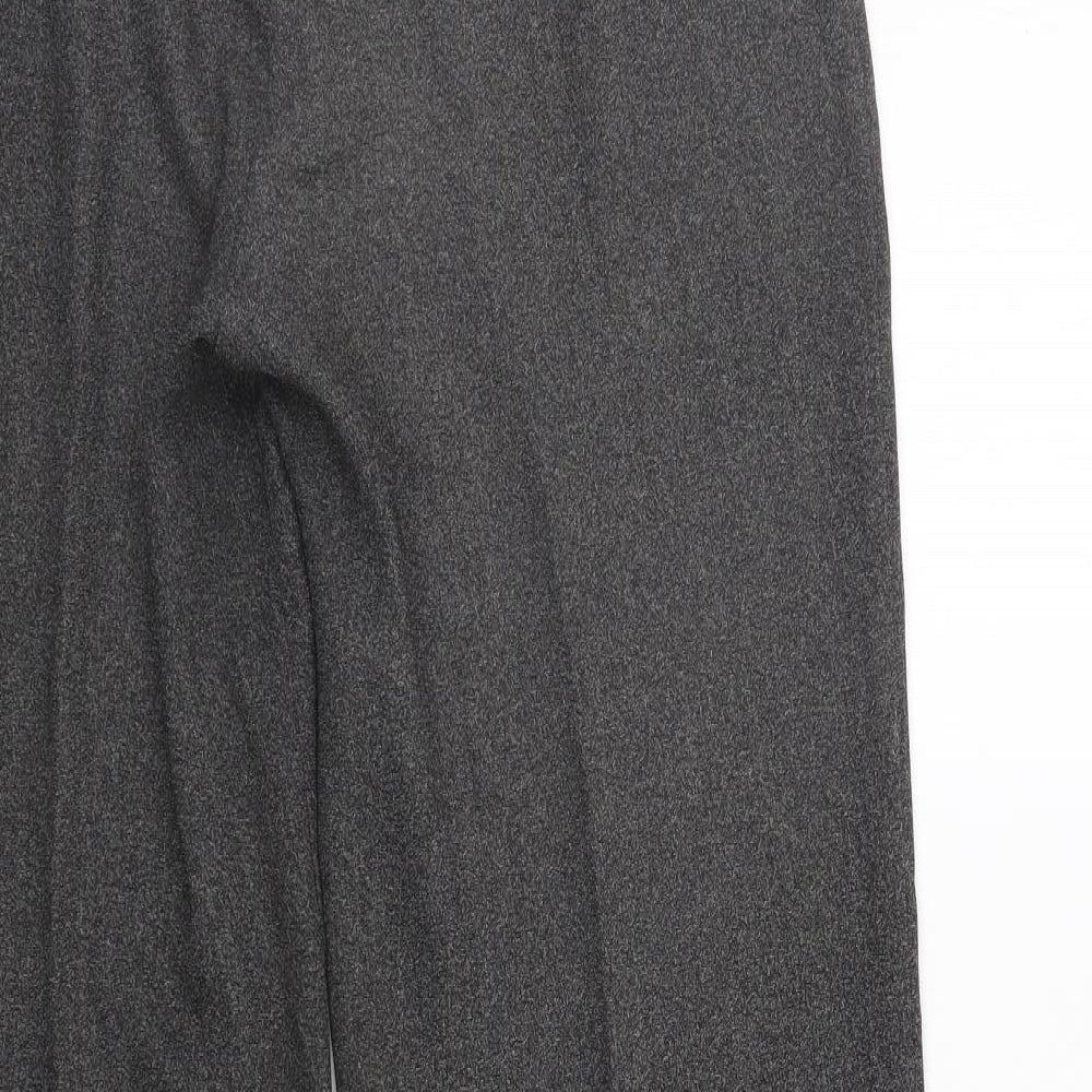 Womens UK Size 14 Marks and Spencer Regular Fit Grey Trousers