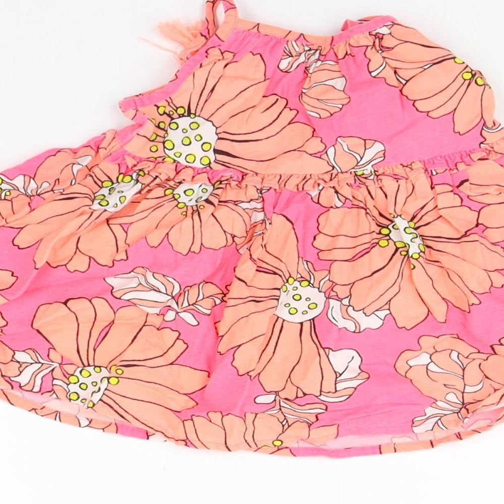 NEXT Girls Pink Floral A-Line Size 3-6 Months