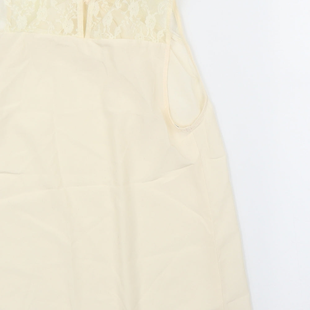 Primark Womens Ivory Basic Blouse Size 8