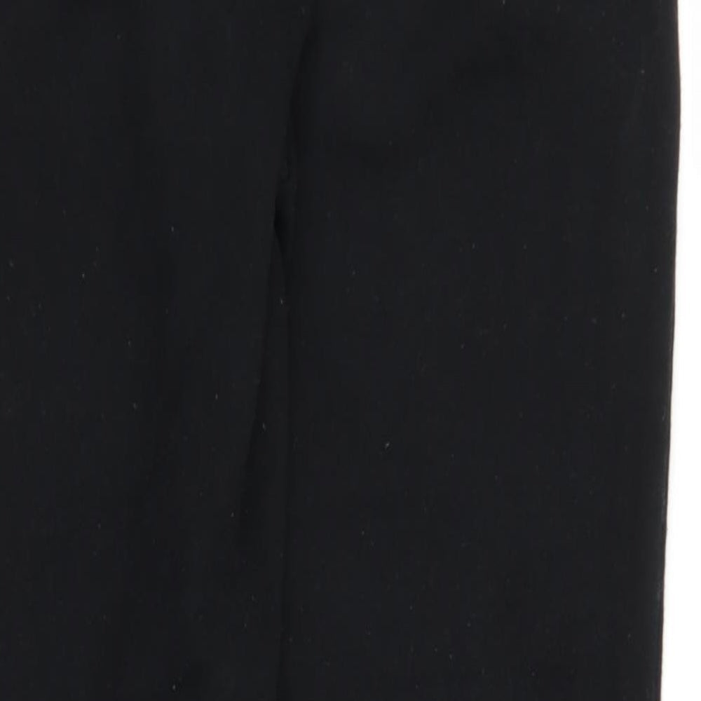 New Look Womens Black Sweatpants Trousers Size S L24 in