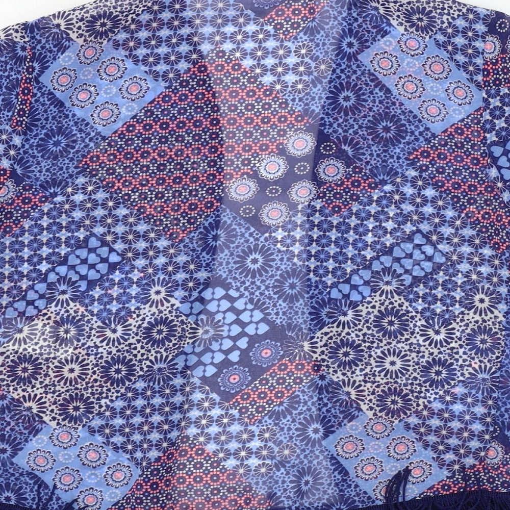 F&F Girls Blue Cardigan Jumper Size 6-7 Years