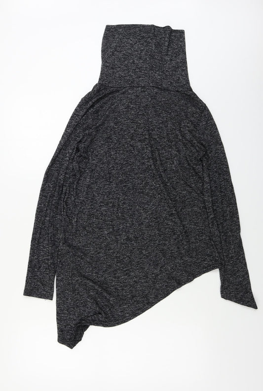 Womens UK Size 6 New Look Grey Pullover Jumper